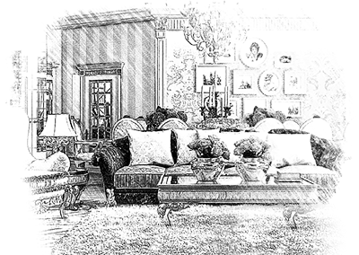 Эскизный проект интерьера