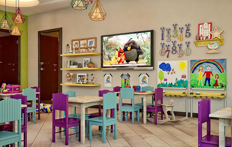 Детский центр в ЖК Ишимская